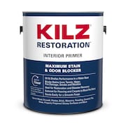 KILZ PREMIUM Restoration White Flat Water-Based Primer 1 gal L200211